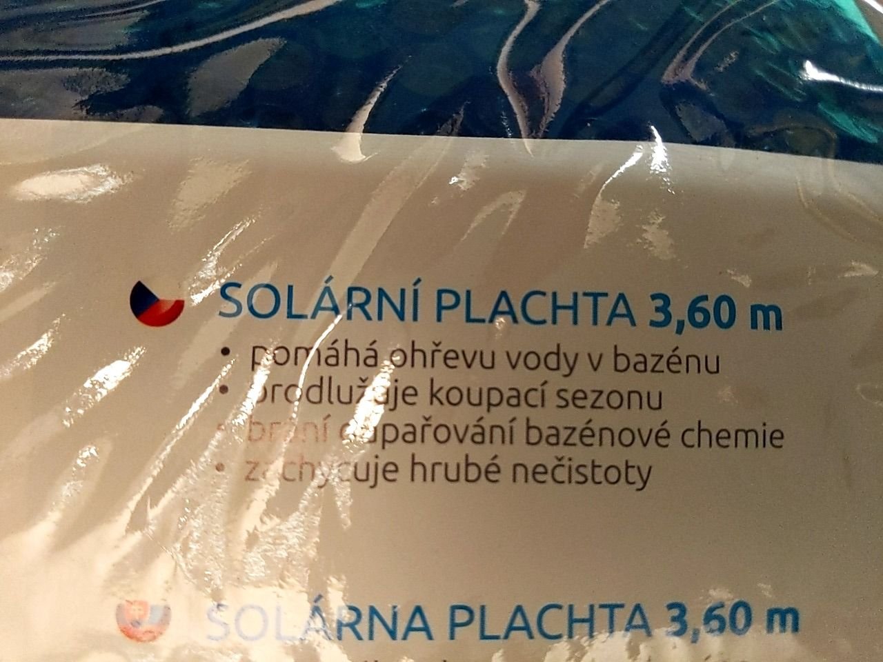 Solární plachta na bazén 3,6m Marimex 3,6m