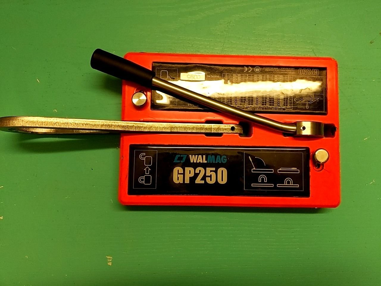 Jeřábový magnet WalMag GP250