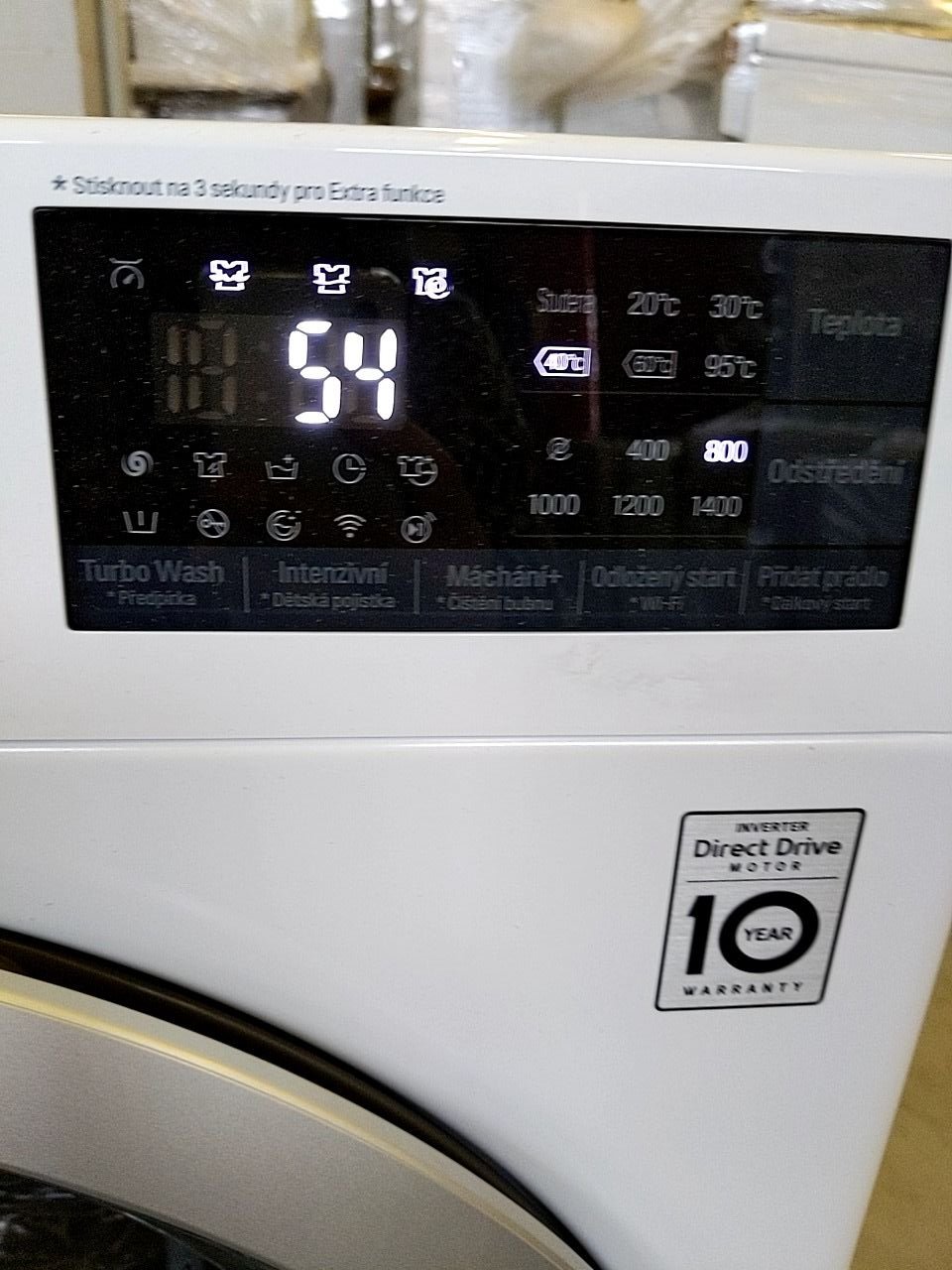 Pračka LG F4TURBO9S