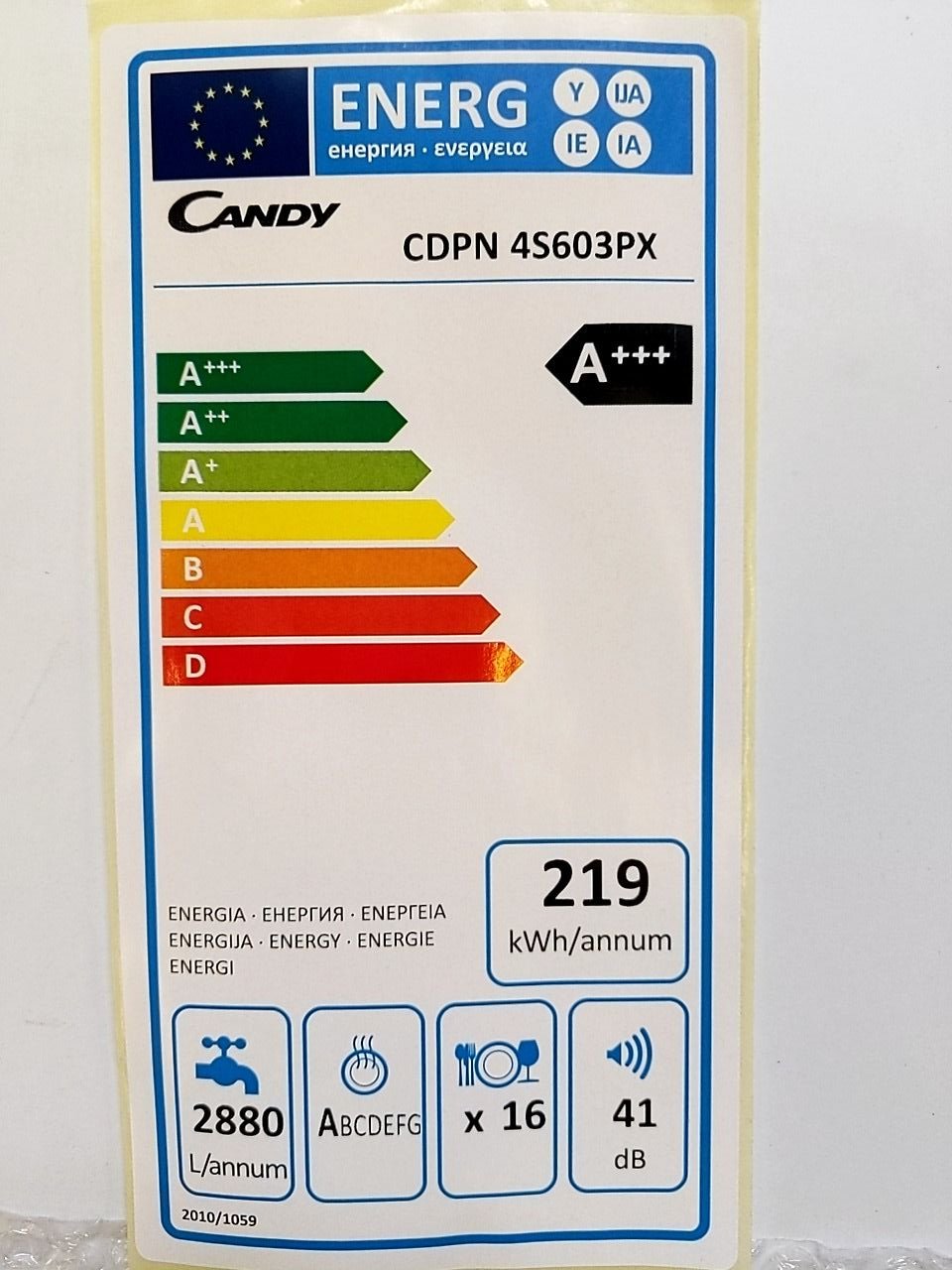 Myčka nádobí Candy CDPN 4S603PX