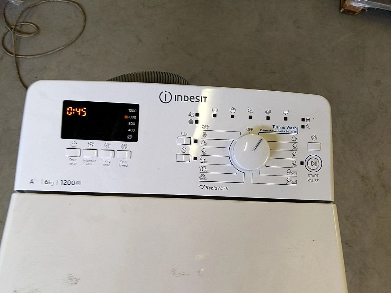 Pračka-vrchní plnění Indesit BTW D61253 (EU)
