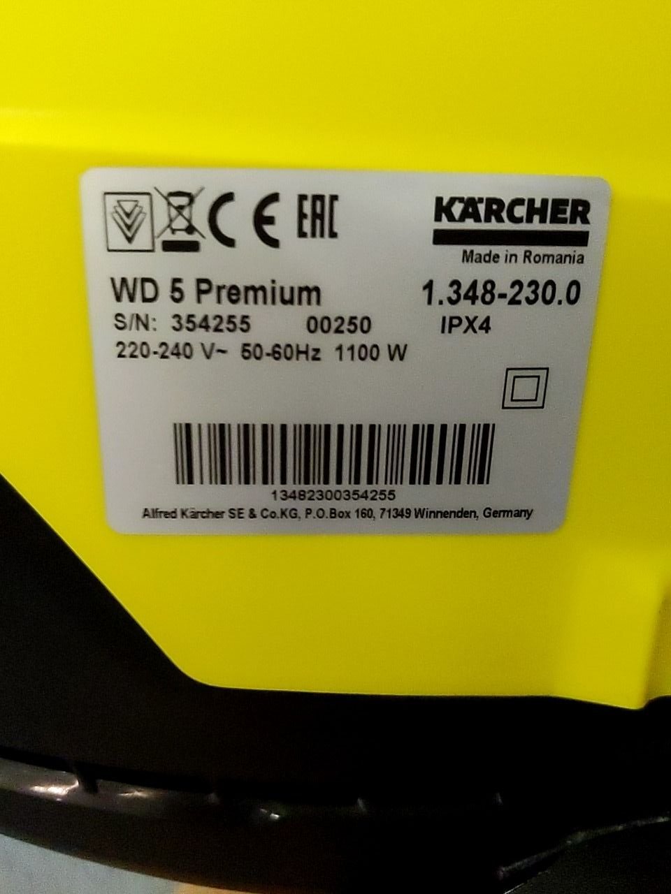 Průmyslový vysavač Karcher WD5 Premium