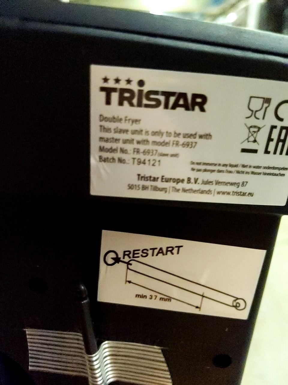 Dvojitá fritéza Tristar FR-6937