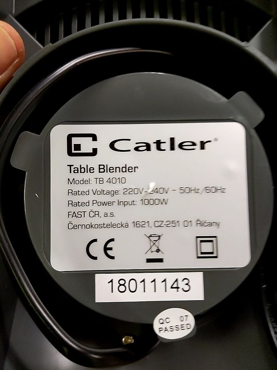 Mixér Catler TB 4010