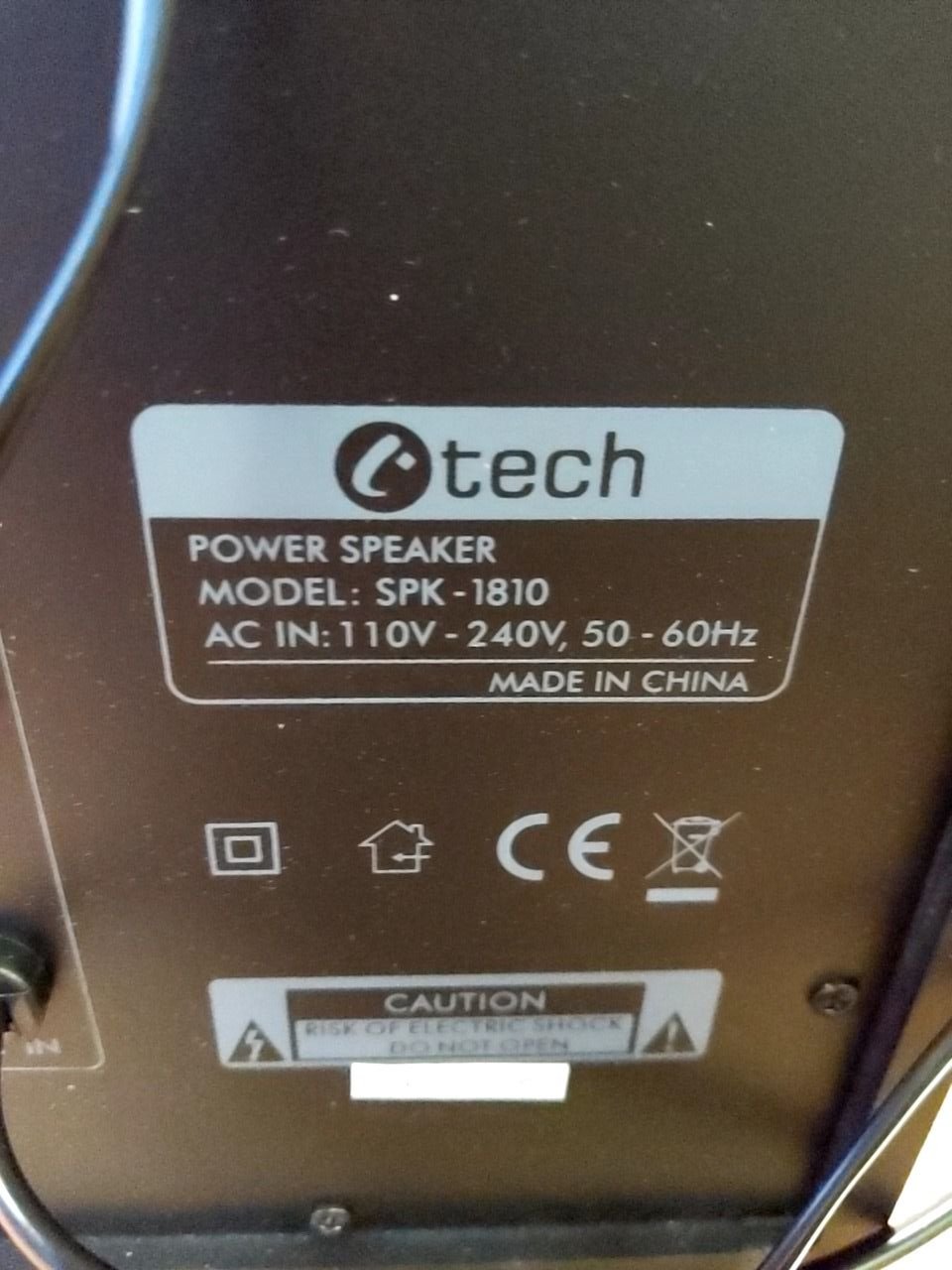 Reproduktory 2.0 50W C-tech SPK-1810