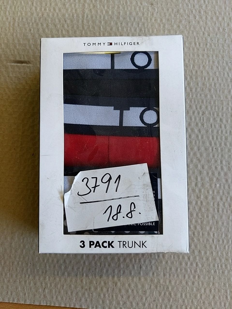 Pánské spodní prádlo Tommy Hilfiger 3ks v balení, velikost L