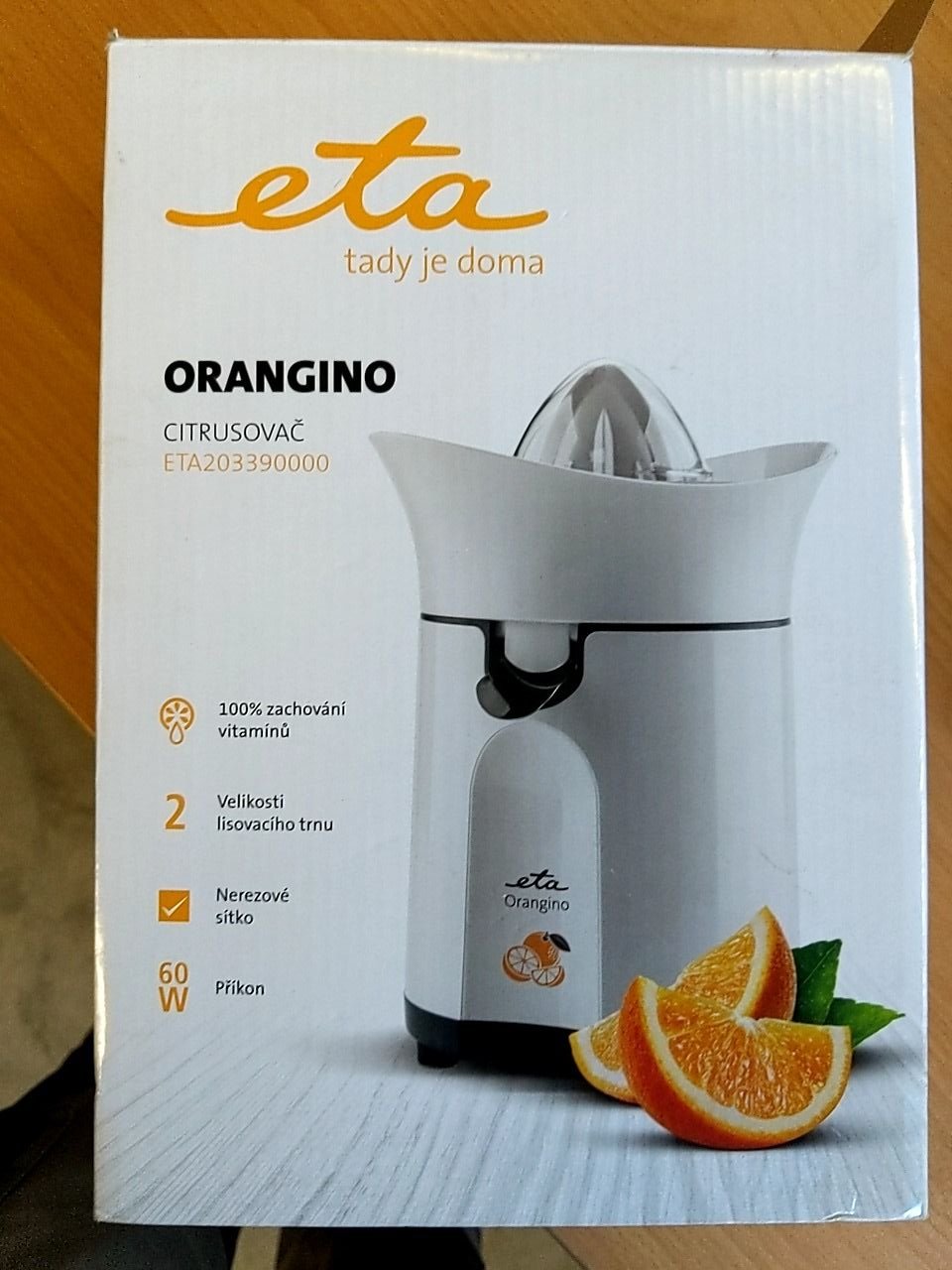 Citrusovač Eta Orangino (Typ: 2033 90000)