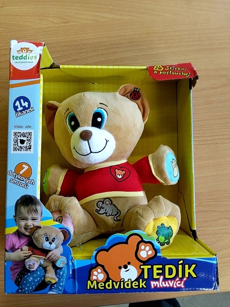 Mluvící medvídek Teddies