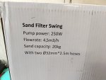 Písková filtrace Swing 