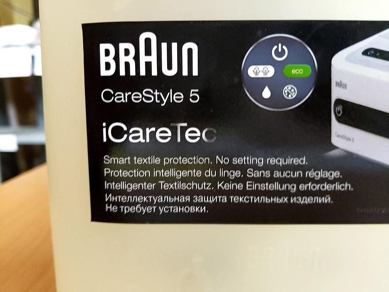 Žehlička s parním generátorem Braun CareStyle 5