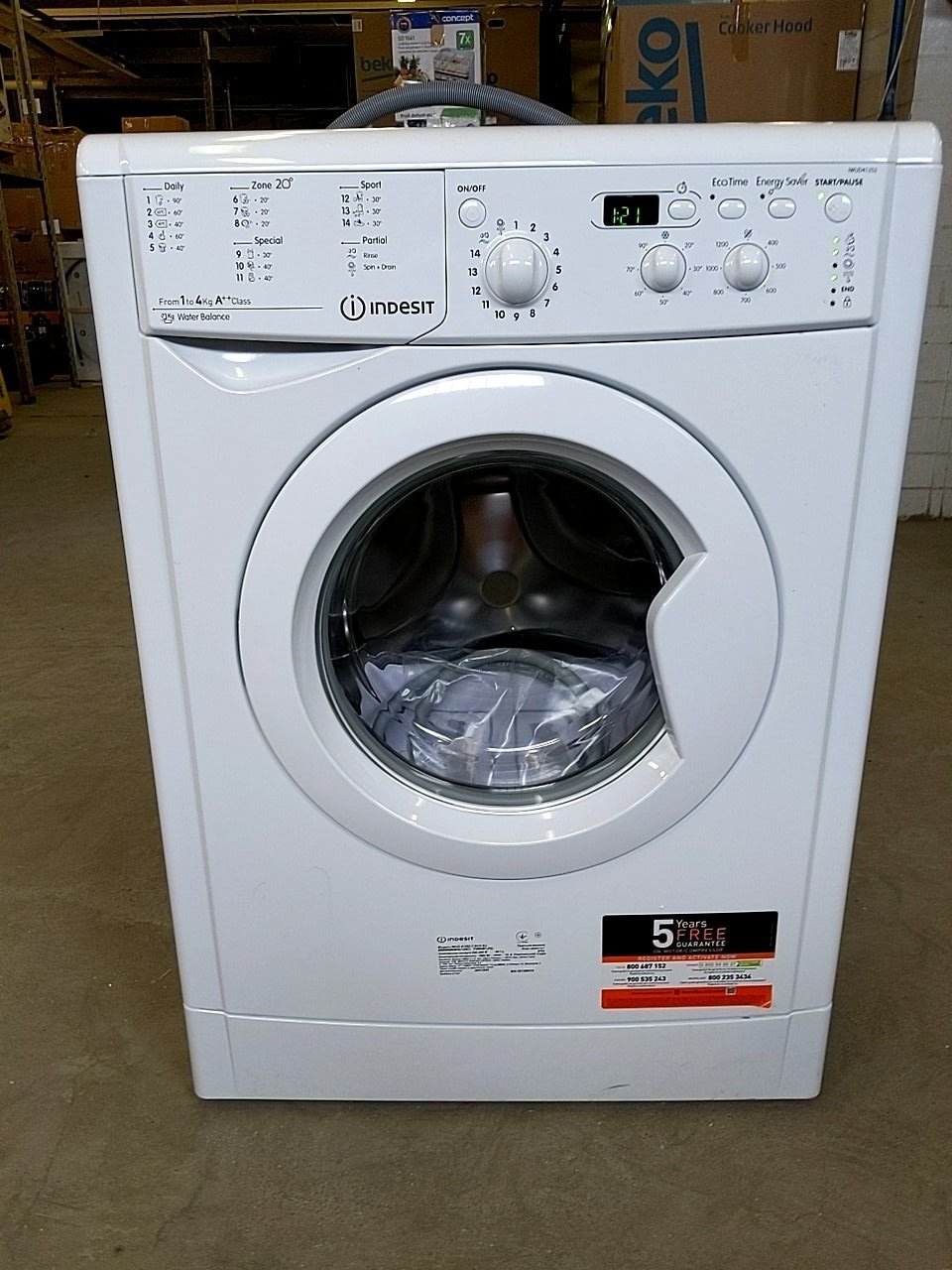 Pračka - úzká 35cm Indesit IWUD41252 C ECO