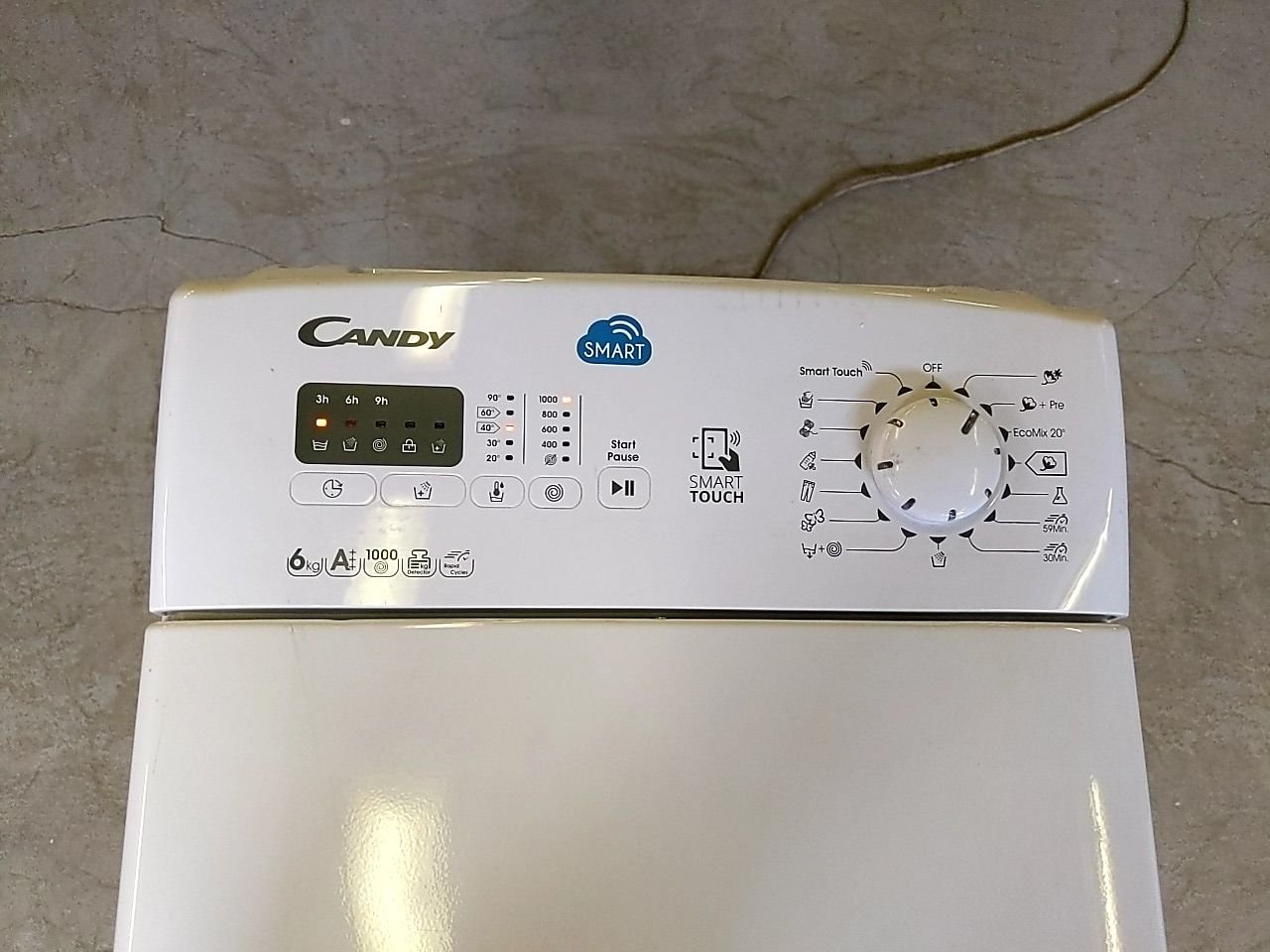 Pračka - vrchní plnění Candy CST 360L-S