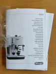 Pákový kávovar DeLonghi ECZ 351 BG, Scultura