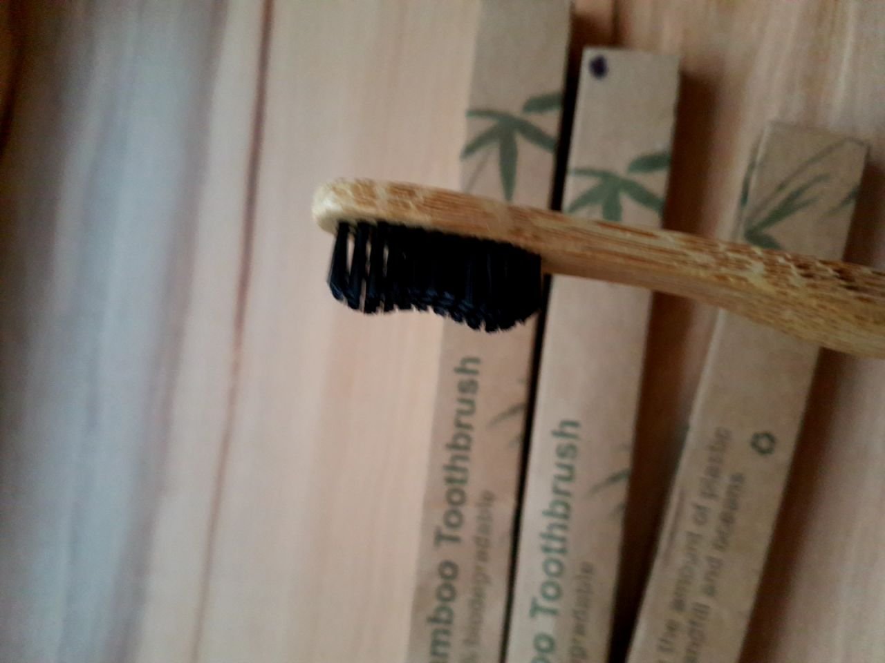 3x BIO kartáček na zuby Bamboo Toothbrush 