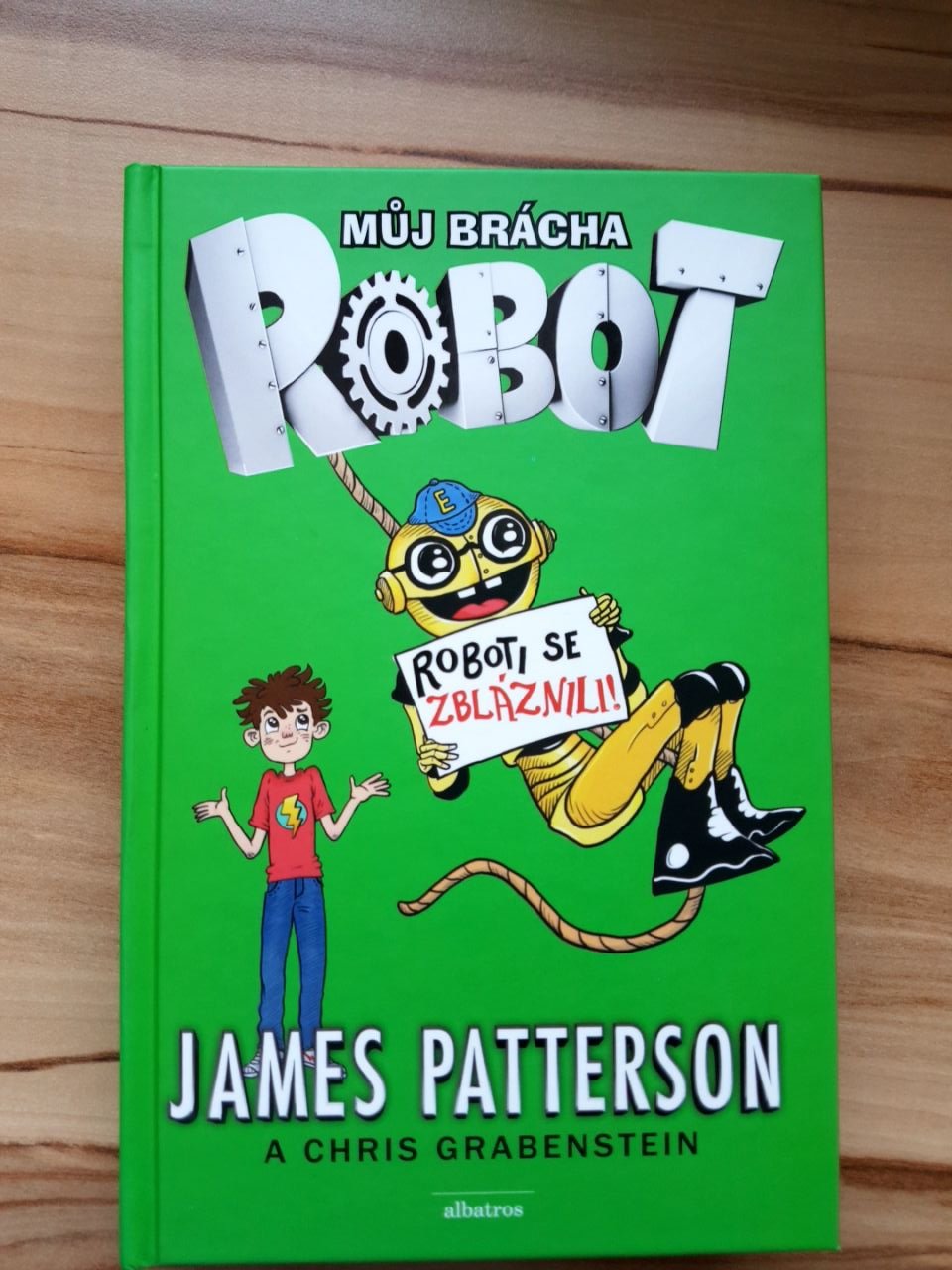 Kniha Můj brácha Robot James Patterson