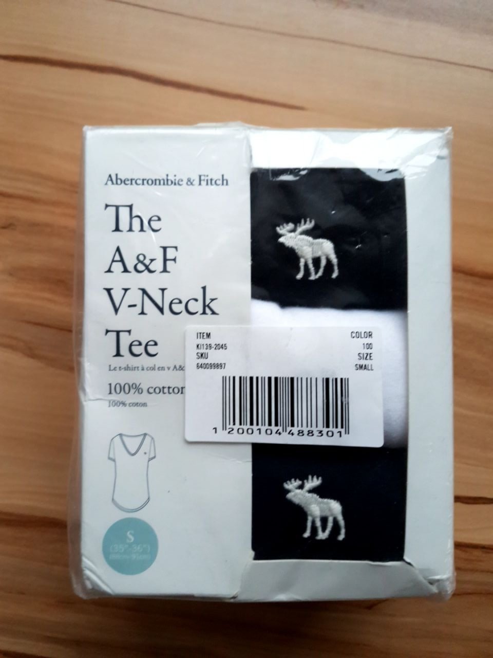 3x dámské triko Abercrombie&Fitch Velikost S