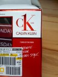 7ks pánské spodní prádlo (boxerky) Calvin Klein Velikost XL EU