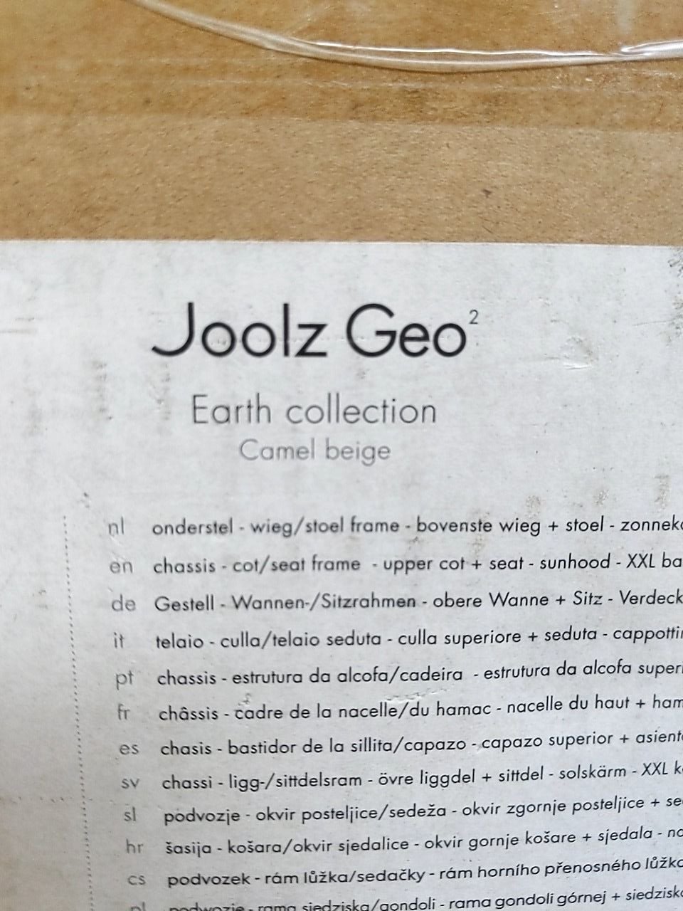 Dětský kočárek Joolz Geo Earth collection (Camel beige)