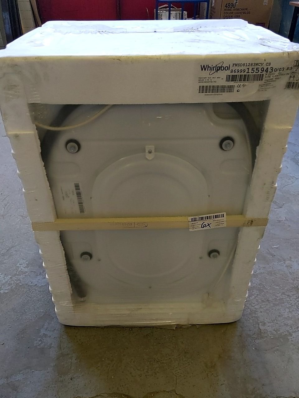 Pračka Whirlpool FWSD81283WCV CS