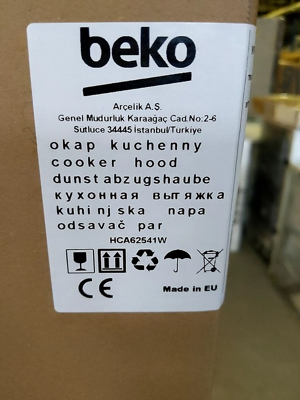 Odsavač par Beko HCA62541W