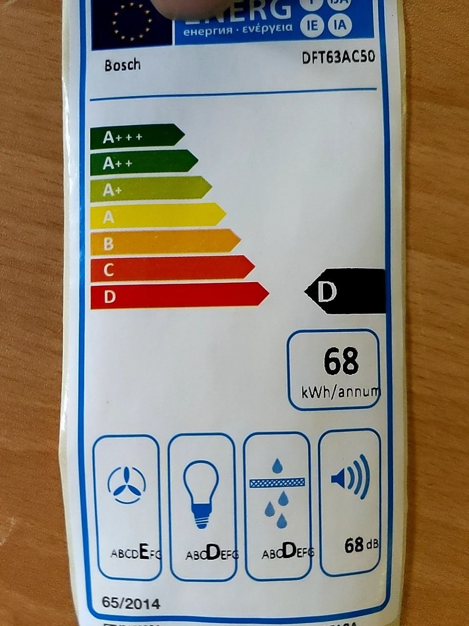 Odsavač par Bosch DFT63AC50