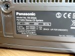 Radiomagnetofon s CD Panasonic RX-D55A