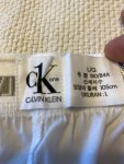 Trenky Calvin Klein Velikost LG 180/84A