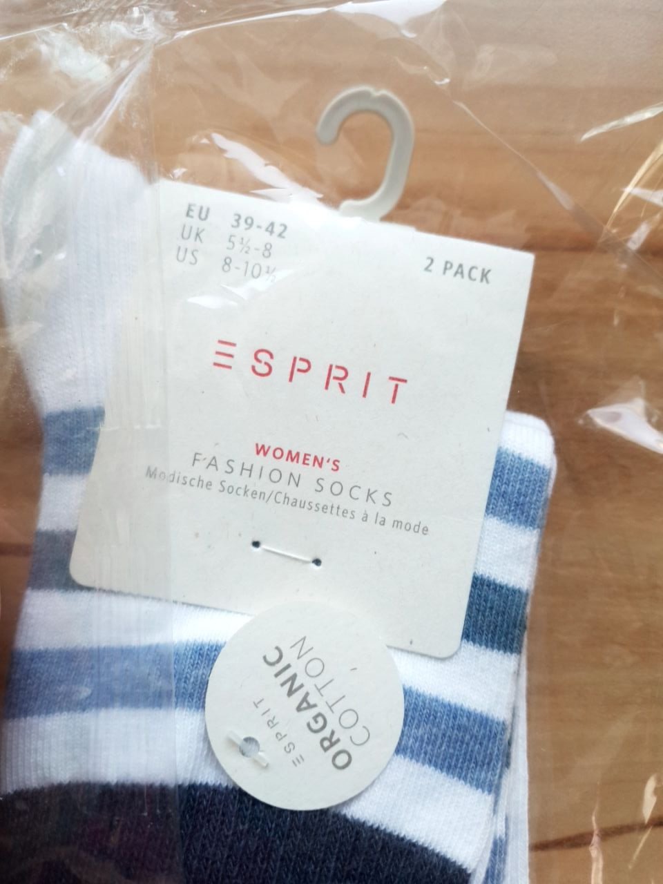 2x dámské ponožky Esprit Velikost 39-42 EU