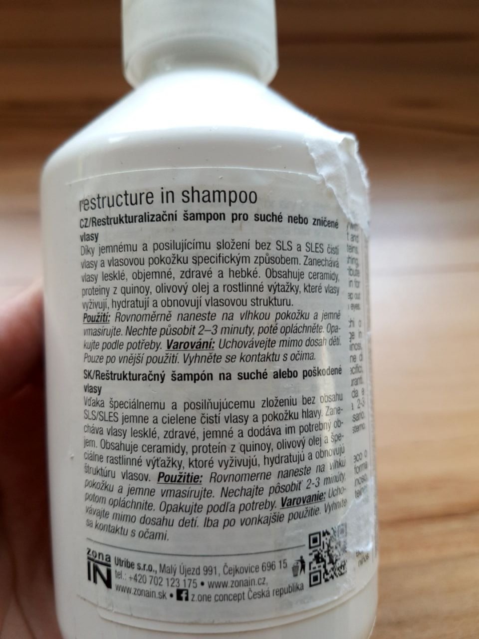 Šampon pro suché a poškozené vlasy  