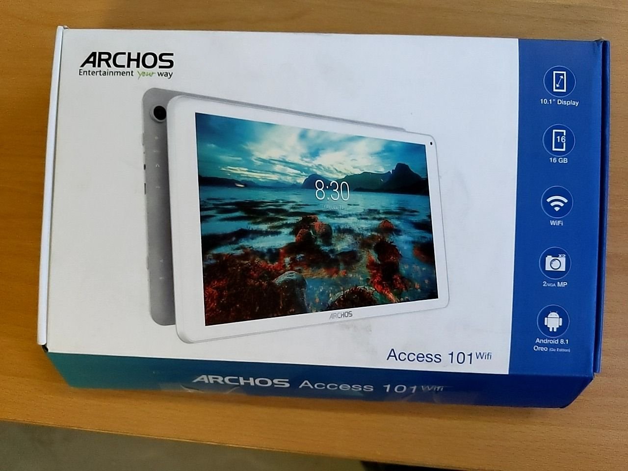 Tablet 10.1 Archos Access 101 Wi-Fi 10.1", 16 GB, WF, BT, Android 8.1 - šedý (AC101ASWFV2)