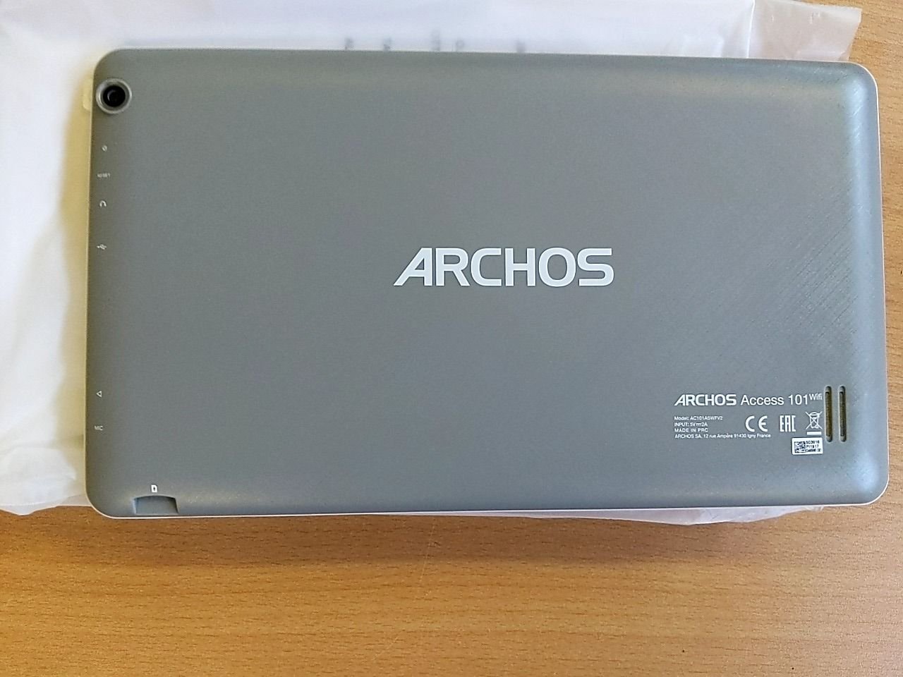 Tablet 10.1 Archos Access 101 Wi-Fi 10.1", 16 GB, WF, BT, Android 8.1 - šedý (AC101ASWFV2)