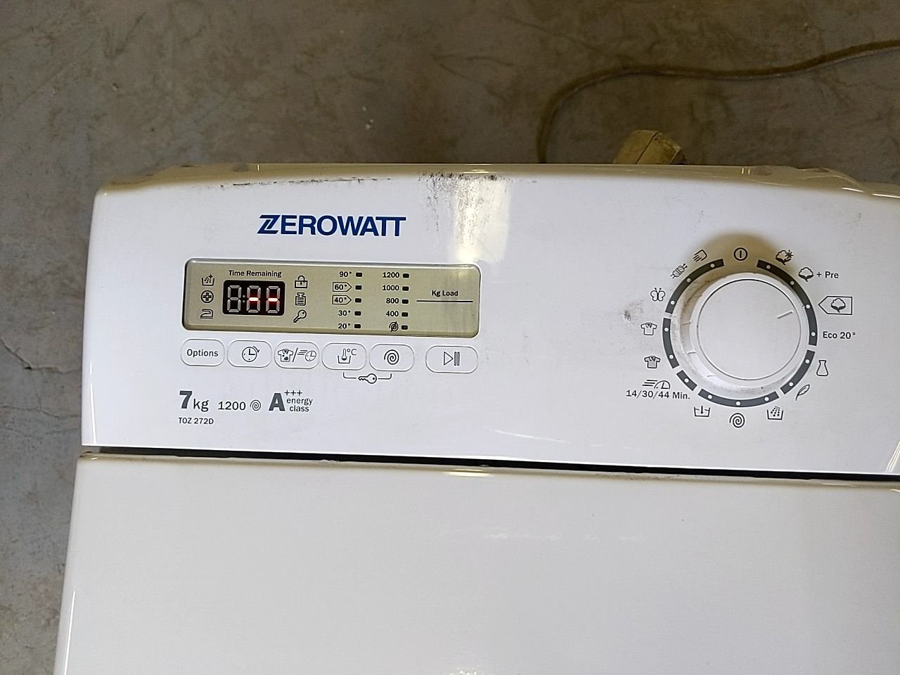 Pračka - vrchní plnění Zerowatt TOZ 272D-S