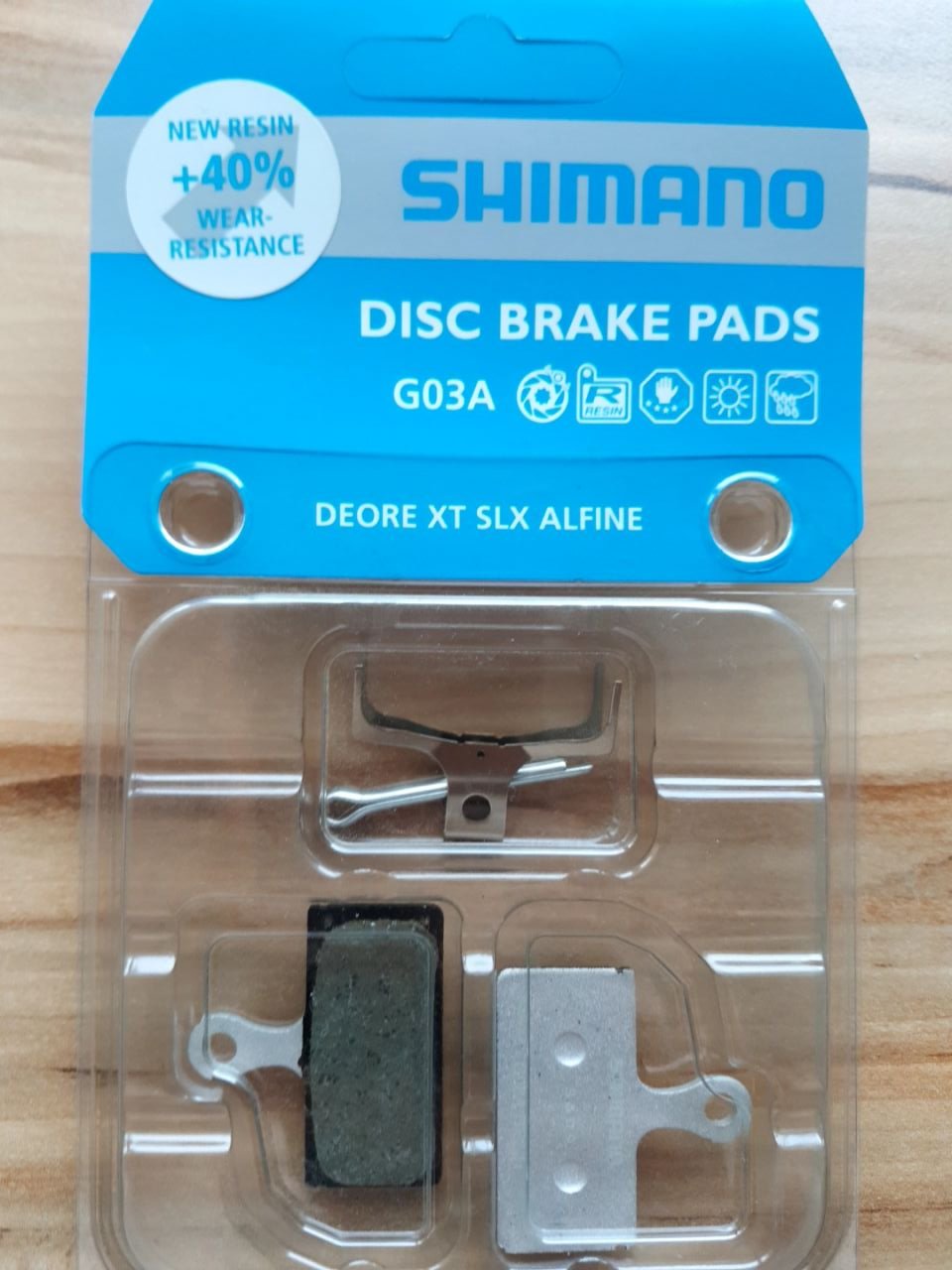 Brzdové destičky Shimano G03A