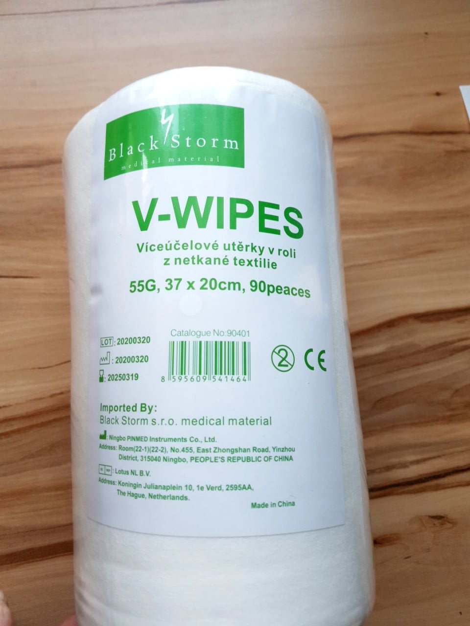 Víceúčelové utěrky V-WIPES 