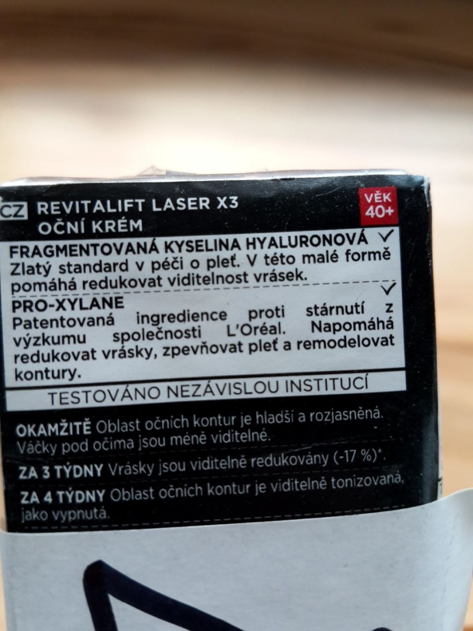 Oční krém Loreal Revitalift Laser X3