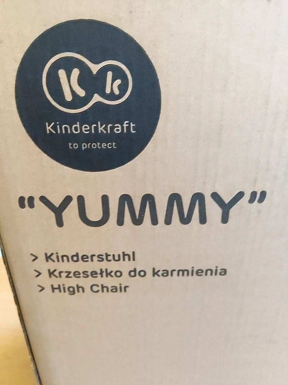 Dětská jídelní stolička Kinderkraft Yummy