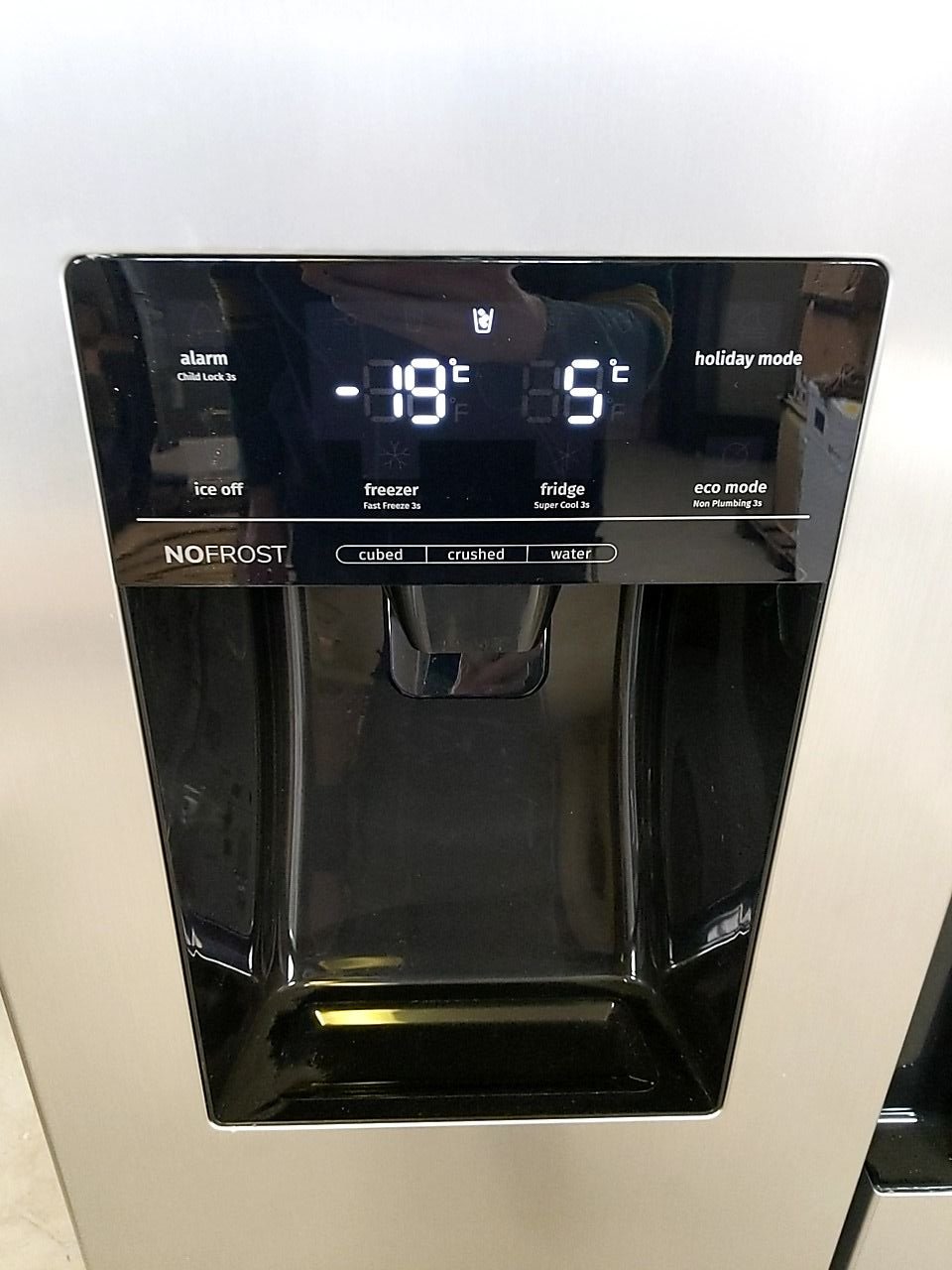 Americká lednice Gorenje NRS9182VX