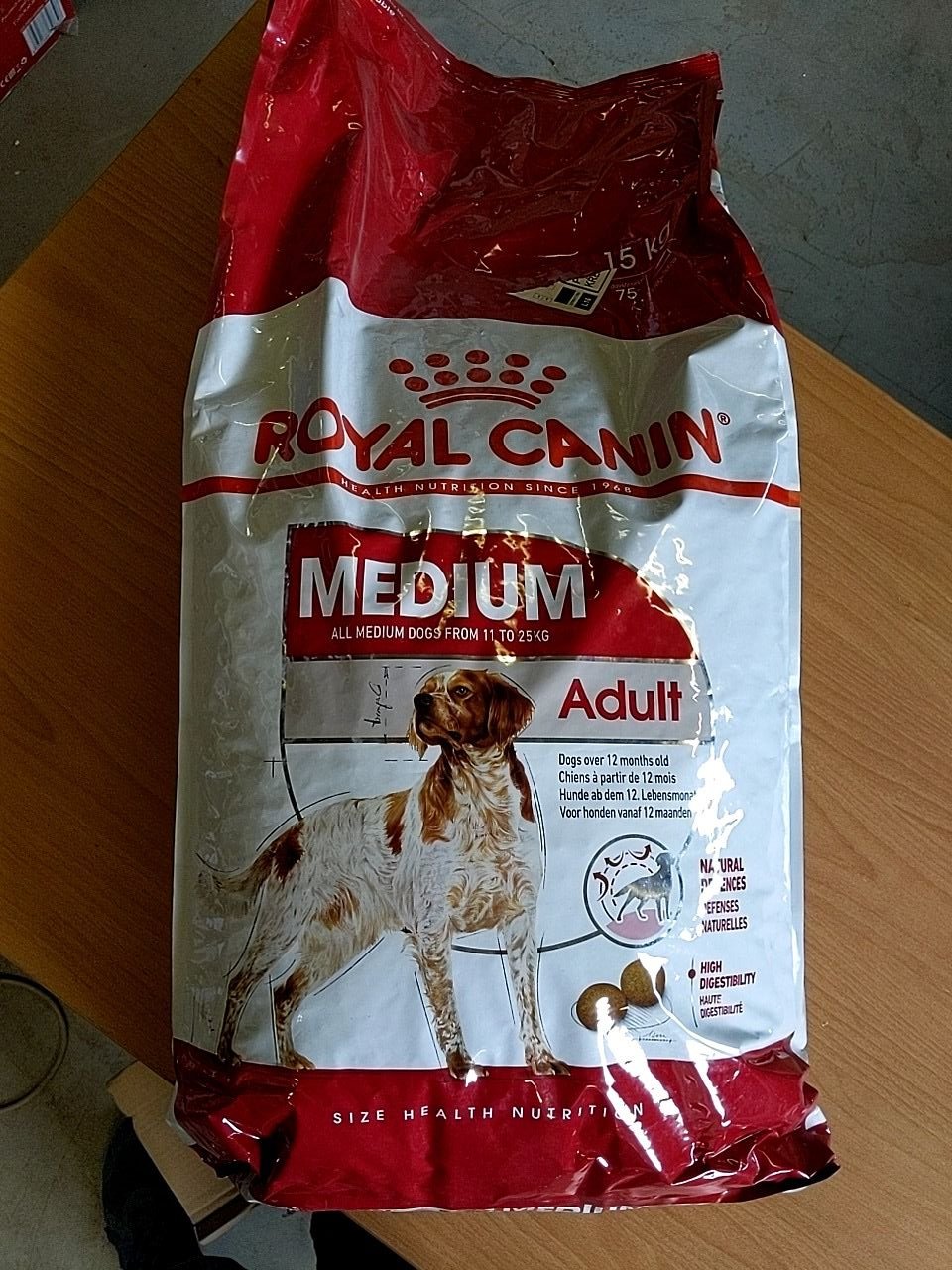 Psí granule (15kg) Royal Canin Medium, Adult (pro psy 11-25kg)