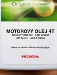 Motorový olej 4T Honda SAE 10W30