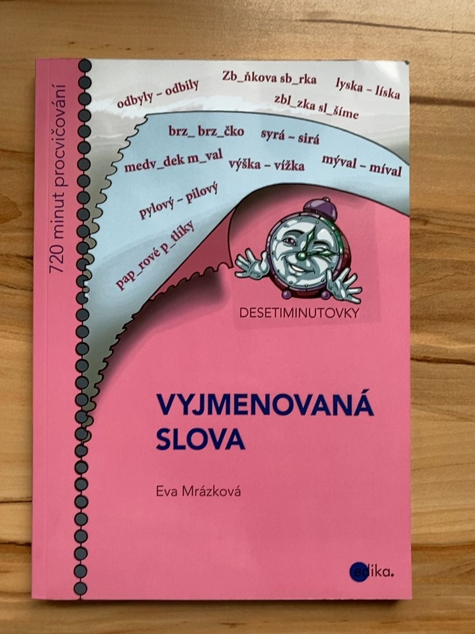 Kniha Desetiminutovky - vyjmenovaná slova Eva Mrázková