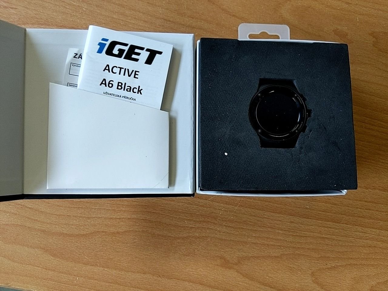 Fitness hodinky iGet Active A6 Black