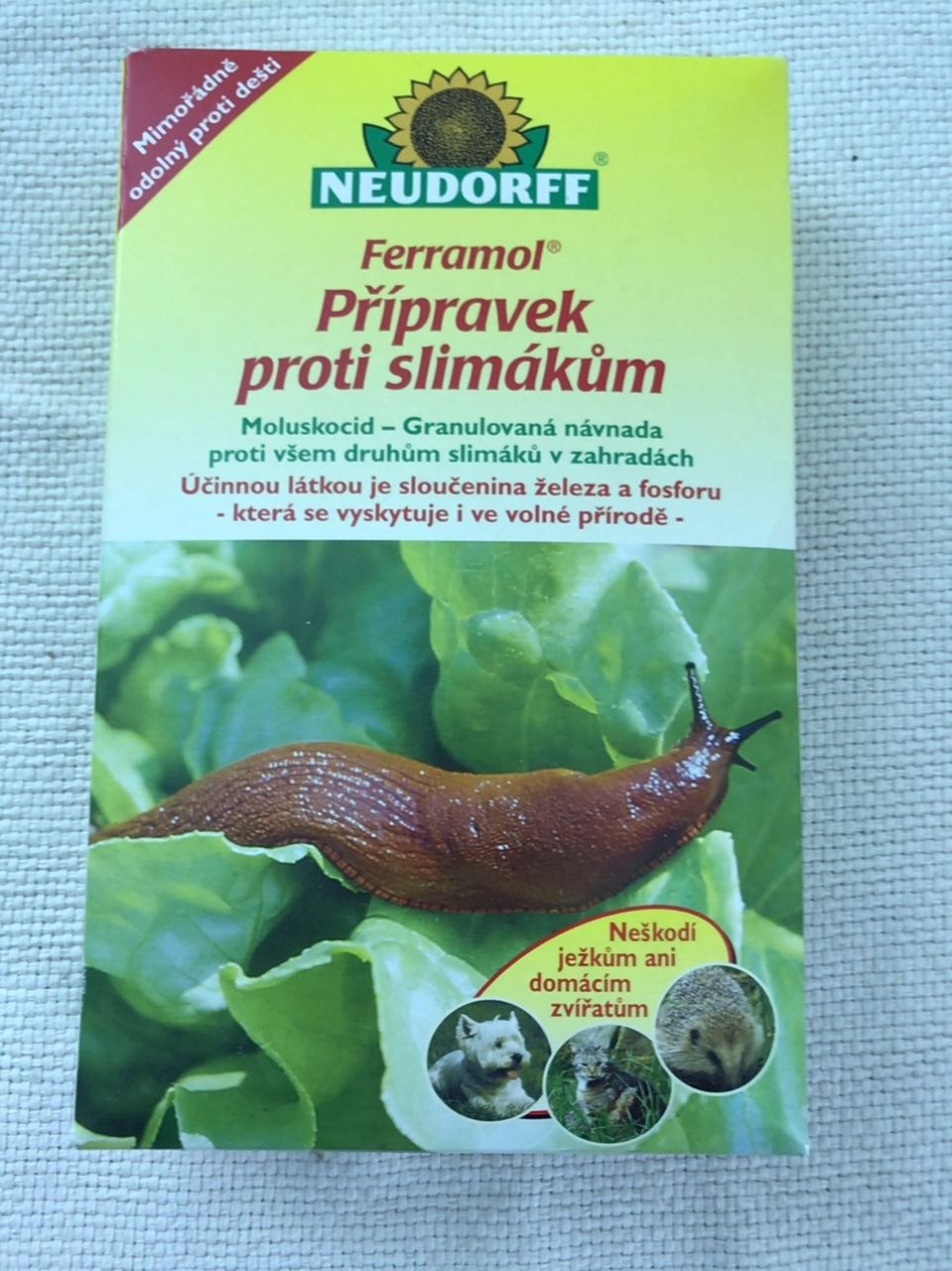 Přípravek proti slimákům Neudorff Ferramol