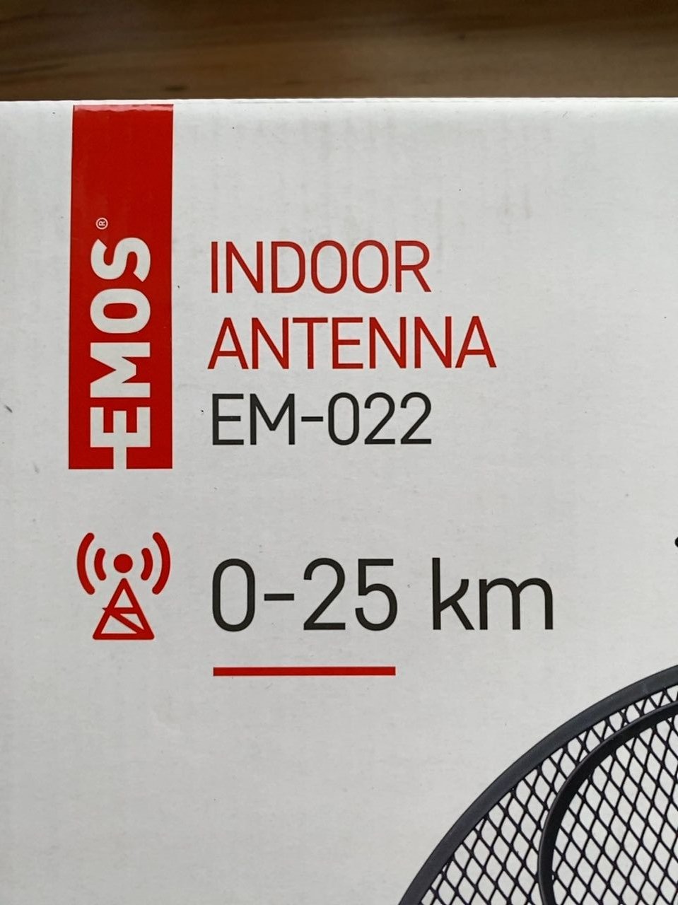 DVB T2 pokojová anténa Emos EM-022