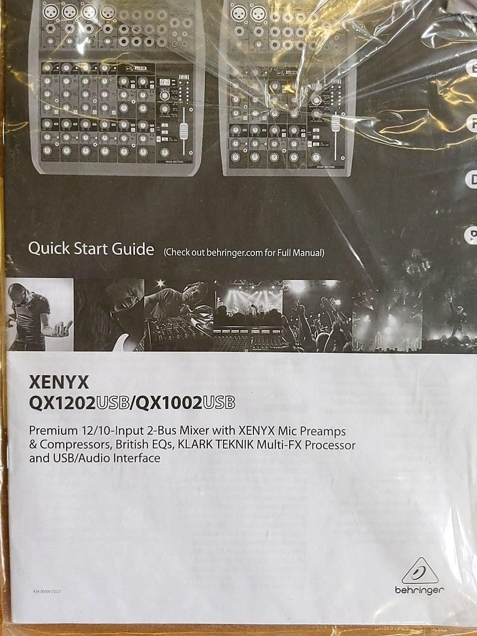 Mixažní pult Behringer Xenyx QX1202USB