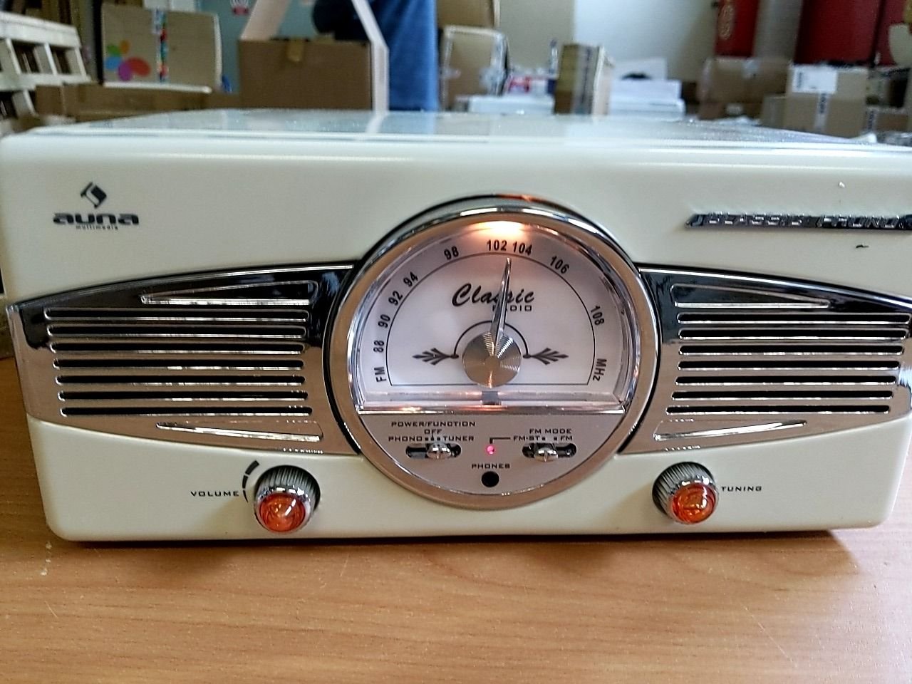 Retro radio s gramofonem Auna 10008992