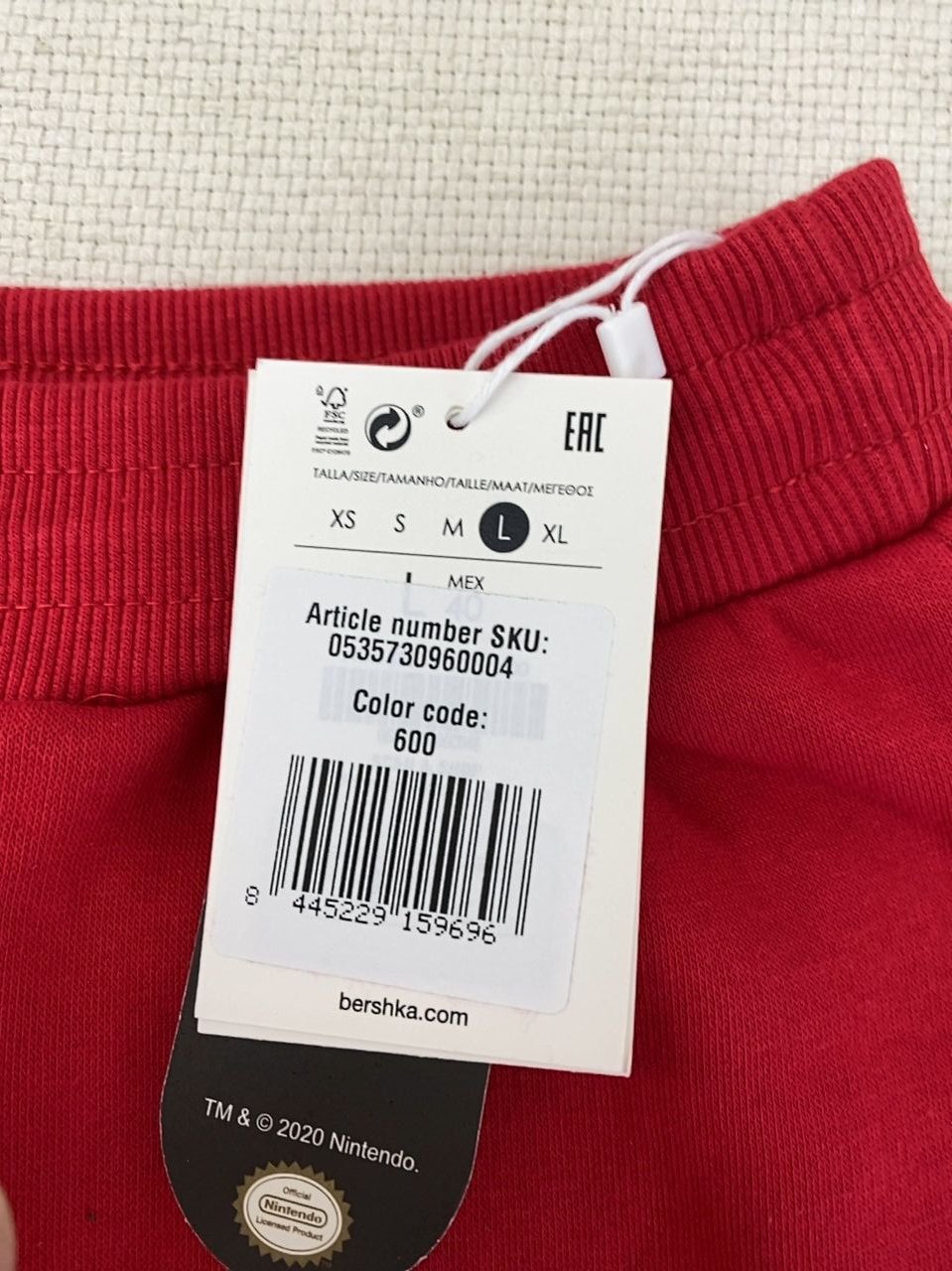 tepláky Bershka velikost L