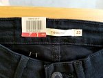 Jeansy Lewis 715 Bootcut , velikost W23 L32