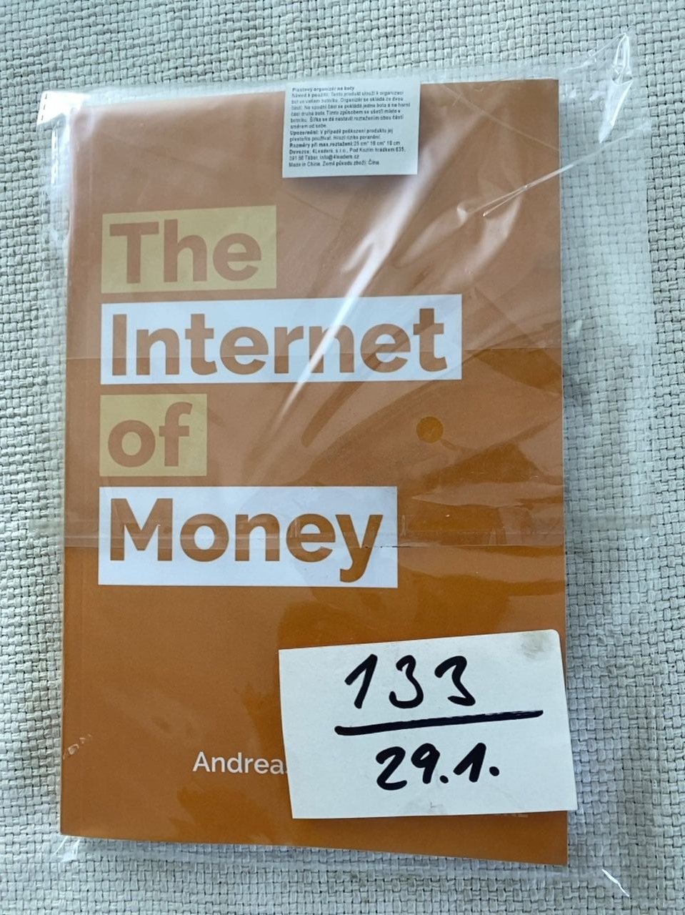 Kniha The internet of money