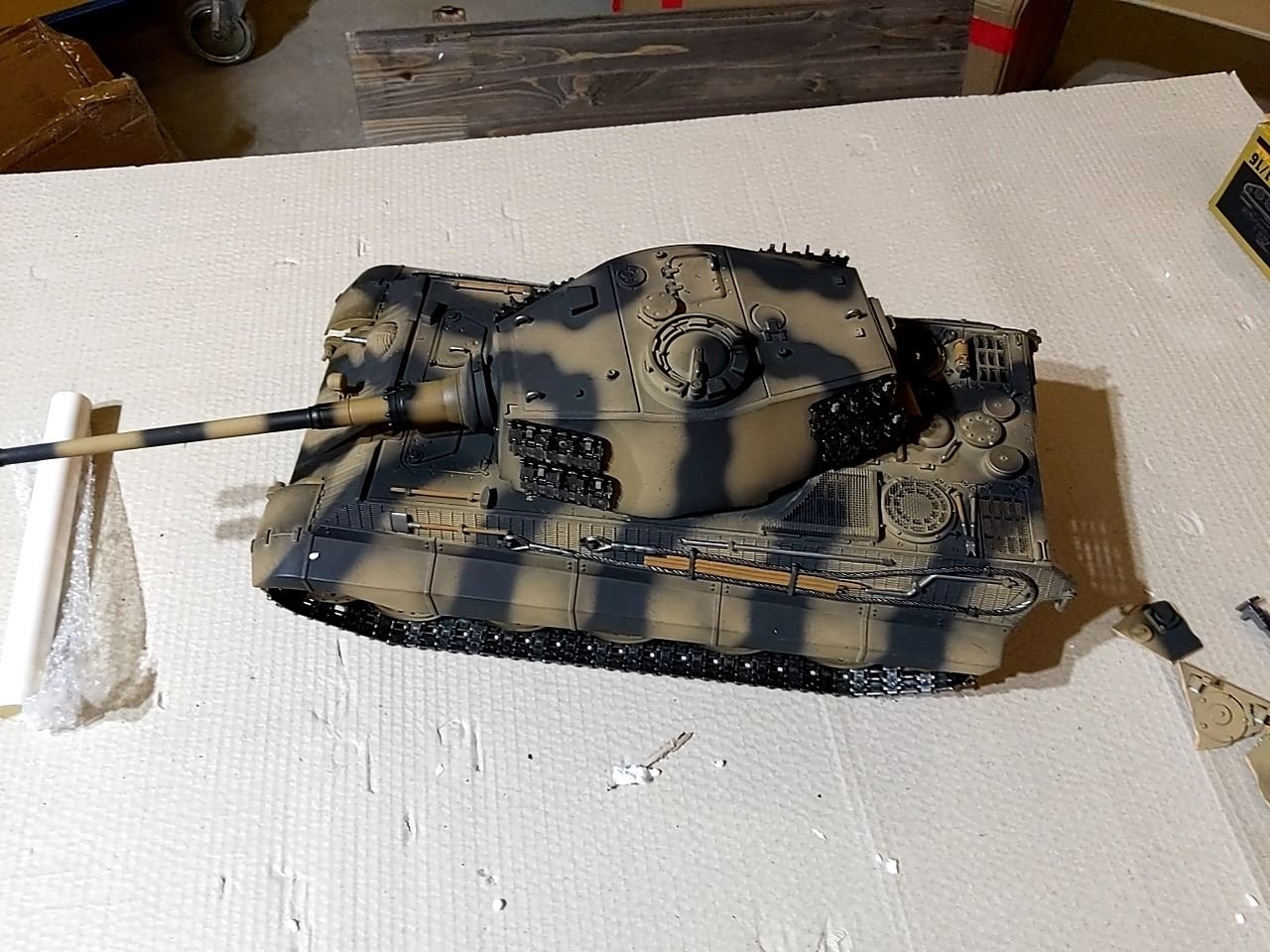 Tank na dálkové ovládání Torro Königstiger (Tiger 2) Pro