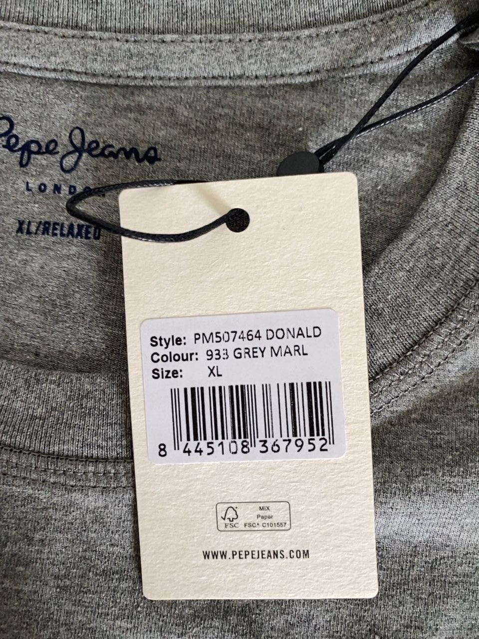 pánské tričko Pepe Jeans velikost XL